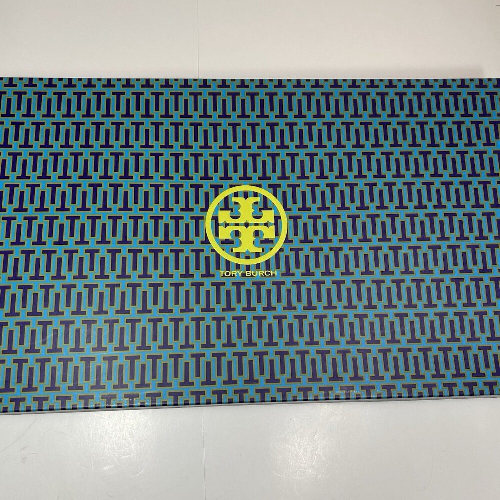 NEW W BOX TORY BURCH ADDISON 95mm LANCASTER SUEDE TALL BOOTS BOXWOOD Green Sz 5 - Picture 11 of 12